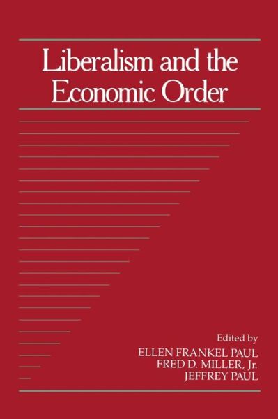 Cover for Ellen Frankel Paul · Liberalism and the Economic Order - Social Philosophy and Policy (Taschenbuch) (1993)