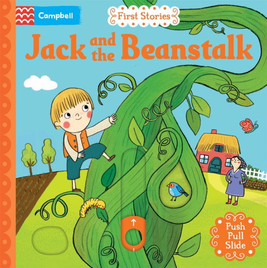 Cover for Campbell Books · Jack and the Beanstalk: A Push, Pull, Slide Book - Campbell First Stories (Kartonbuch) (2025)