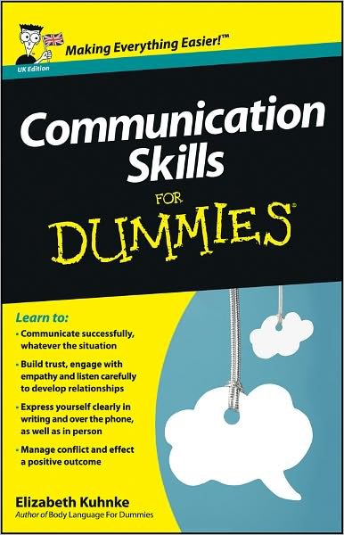 Cover for Kuhnke, Elizabeth (Executive Coach) · Communication Skills For Dummies (Pocketbok) [UK edition] (2012)