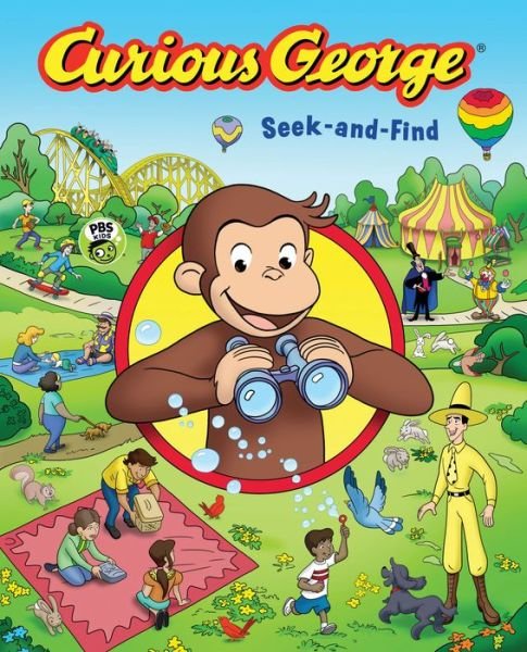 Curious George Seek-and-Find (CGTV) - Curious George - H. A. Rey - Livros - HarperCollins Publishers Inc - 9781328589248 - 9 de abril de 2019