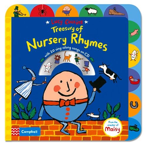 Lucy Cousins Treasury of Nursery Rhymes Book and CD - Lucy Cousins - Kirjat - Pan Macmillan - 9781447277248 - torstai 4. kesäkuuta 2015
