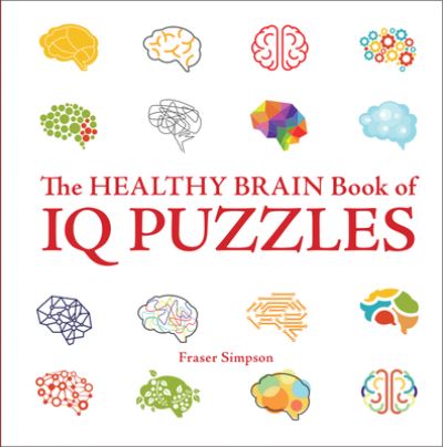 Cover for Fraser Simpson · The Healthy Brain Book of IQ Puzzles (Paperback Book) (2021)