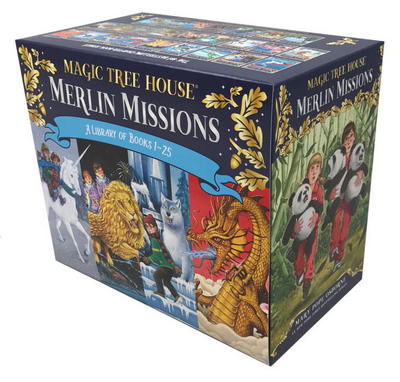 Cover for Mary Pope Osborne · Magic Tree House Merlin Missions Books 1-25 Boxed Set - Magic Tree House Merlin Mission (Paperback Book) (2017)
