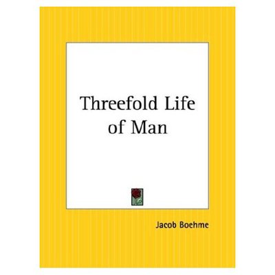 Cover for Jacob Boehme · Threefold Life of Man (Taschenbuch) (1992)