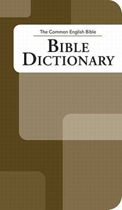 Cover for Common English Bible · Bible Dictionary: the Common English Bible (Paperback Book) (2011)