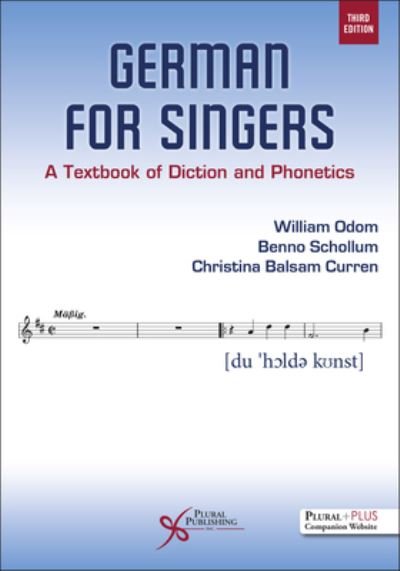 Cover for German for Singers: A Textbook of Diction and Phonetics (Taschenbuch) (2023)