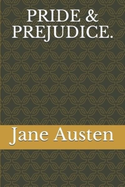 Cover for Jane Austen · Pride &amp; Prejudice. (Taschenbuch) (2020)