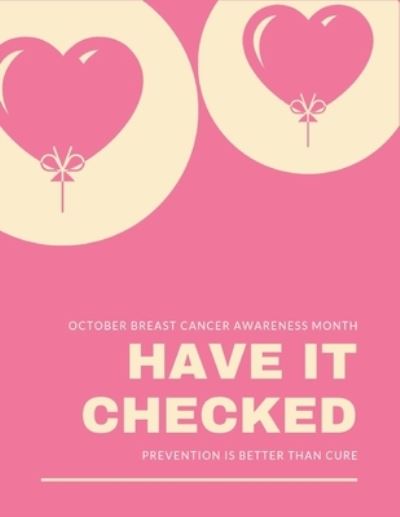 Cover for Thefeel Publishing · October Breast Cancer Awareness Month Have It Checked (Paperback Book) (2019)