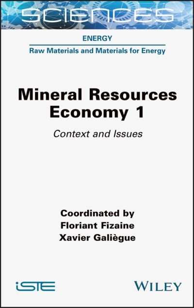 Cover for Floriant Fizaine · Mineral Resources Economy 1: Context and Issues (Hardcover Book) (2021)