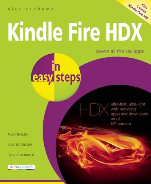 Cover for Nick Vandome · Kindle Fire HDX Tablet in Easy Steps (Paperback Book) (2014)
