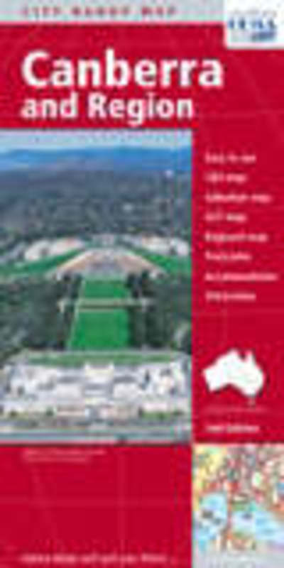 Cover for Hema Maps · Hema City Handy Map: Canberra &amp; Region (Book) [5th edition] (2011)