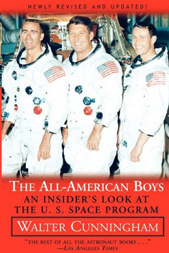 Cover for Walter Cunningham · All-American Boys: An Insider's Look at the U.S. Space Program (Paperback Book) (2021)