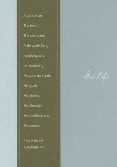 Cover for Kobi Yamada · His Life (Every Day Journals) (Hardcover bog) [Journal edition] (2005)