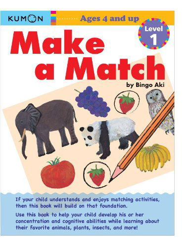 Cover for Kumon · Make a Match: Level 1 (Paperback Book) (2011)