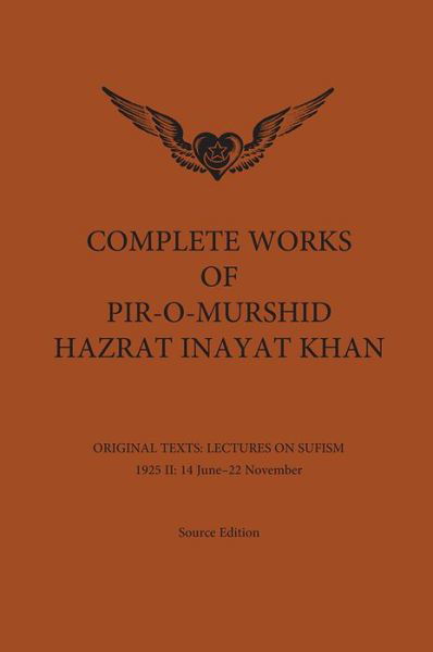 Cover for Hazrat Inayat Khan · Complete Works of Pir-O-Murshid Hazrat Inayat Khan: Lectures on Sufism 1925 II (Hardcover Book) (2018)