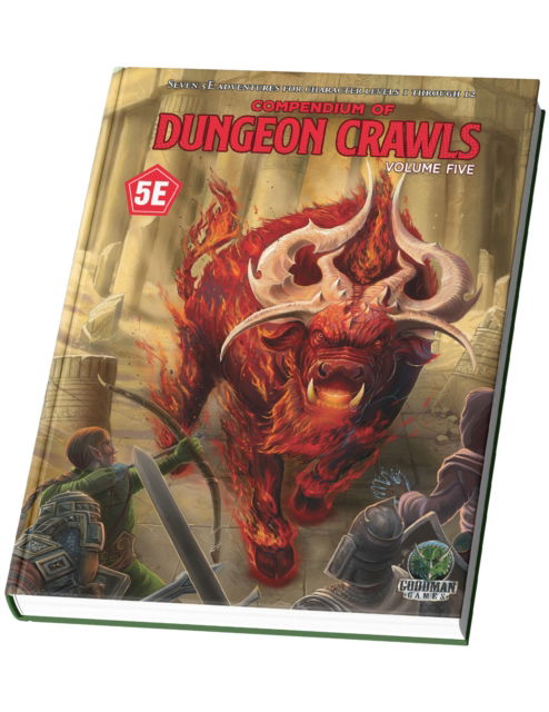 Cover for Goodman Staff · Compendium of Dungeon Crawls #5: A Collection of Quests (Hardcover Book) (2025)