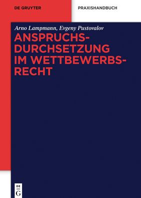 Cover for Lampmann · Anspruchsdurchsetzung im Wettb (Book) (2019)