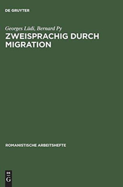 Cover for Georges Ludi · Zweisprachig durch Migration (Hardcover Book) (1984)
