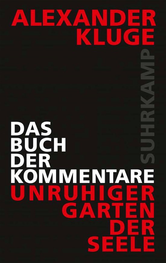 Cover for Alexander Kluge · Das Buch der Kommentare (Gebundenes Buch) (2022)