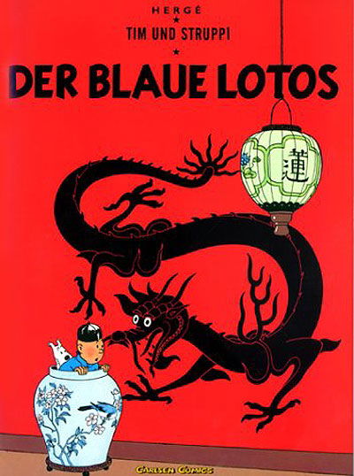 Cover for Herge · Tim Und Struppi (Der Blaue Lotos) (Bog)
