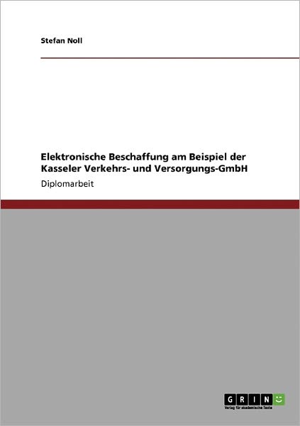 Cover for Noll · Elektronische Beschaffung am Beisp (Book)