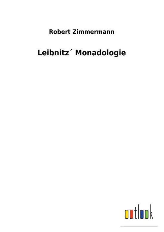 Cover for Zimmermann · Leibnitz Monadologie (Buch) (2017)