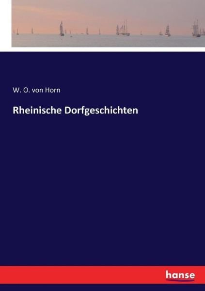 Cover for Horn · Rheinische Dorfgeschichten (Buch) (2017)