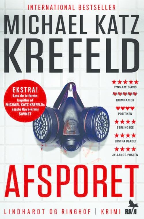 Cover for Michael Katz Krefeld · Ravn thriller: Afsporet (Ravn-serien nr. 1) (Paperback Book) [4.º edición] (2016)