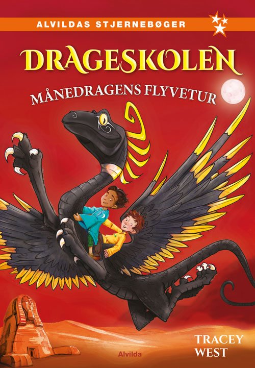 Cover for Tracey West · Drageskolen: Drageskolen 6: Månedragens flyvetur (Bound Book) [1st edition] (2023)