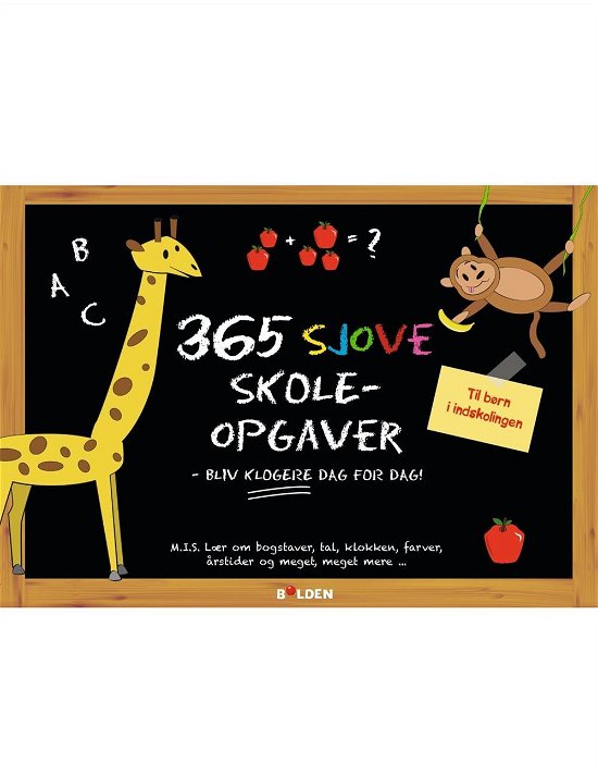 Cover for 365 sjove skoleopgaver (Pocketbok) (2016)