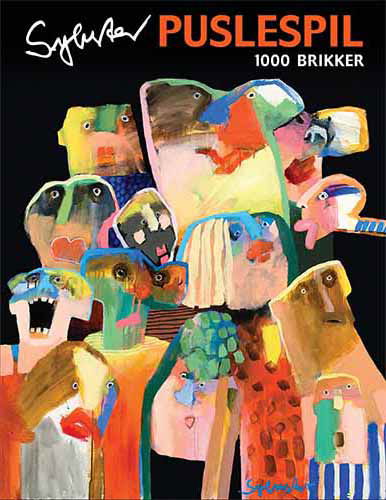 Cover for Leif Sylvester puslespil (N/A) [1st edition] (2021)