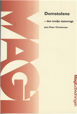 Cover for Jens Peter Christensen · Magtudredningen Skriftserien: Domstolene - den tredje statsmagt (Sewn Spine Book) [1. Painos] (2003)