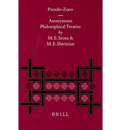 Cover for David T. Runia · Pseudo-zeno: Anonymous Philosophical Treatise (Philosophia Antiqua) (Hardcover Book) (1999)