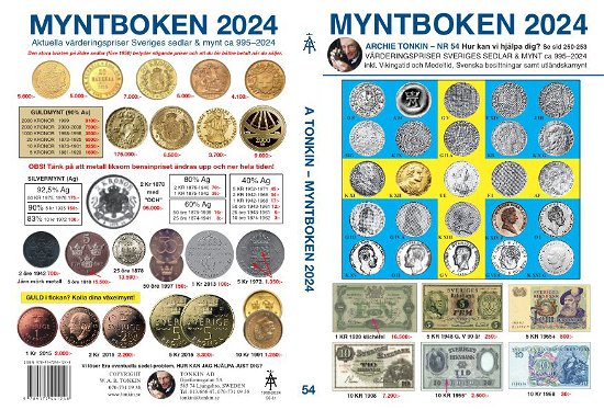Myntboken 2024 Nr 54 - Archie Tonkin - Bøger - Tonkin - 9789172441248 - 28. november 2023