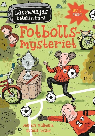 Cover for Martin Widmark · LasseMajas Detektivbyrå: Fotbollsmysteriet (Indbundet Bog) (2018)