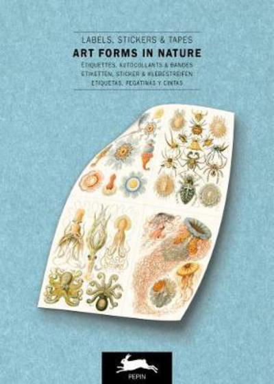 Cover for Pepin Van Roojen · Art Forms in Nature: Label &amp; Sticker Book (Paperback Bog) (2018)