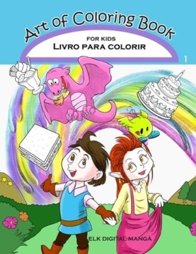 Cover for Elk Digital Mangá · Art of Coloring Book (Paperback Bog) (2020)