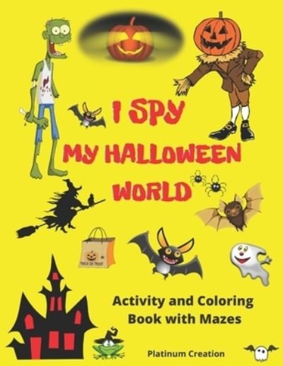 Cover for Power Smart Books · I Spy My Halloween World (Paperback Book) (2020)