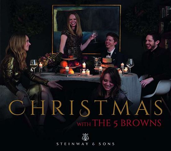 Cover for Christmas with the 5 Browns / Various (CD) (2019)