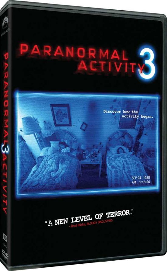 Cover for Paranormal Activity 3 (DVD) (2012)