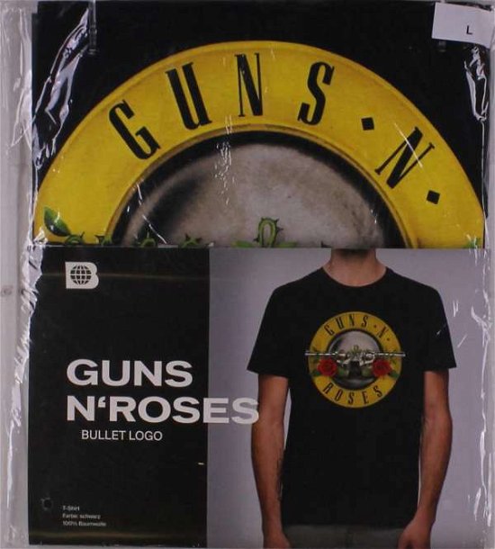 Cover for Guns N' Roses · Logo,t-shirt,größe L,schwarz (MERCH) (2018)