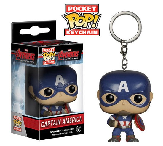 Marvel - Avengers 2 - Captain America - Funko Pocket Pop! Keychain: - Merchandise - FUNKO POP! - 0849803052249 - June 17, 2015