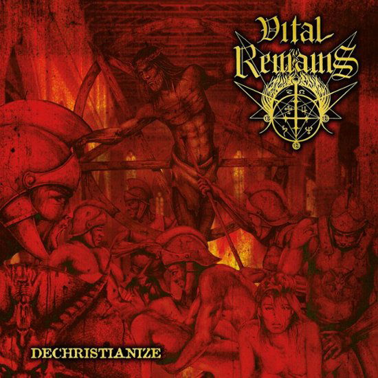 Cover for Vital Remains · Dechristianize (LP) [Limited edition] (2024)