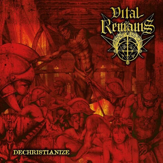 Cover for Vital Remains · Dechristianize (LP) [Limited edition] (2023)
