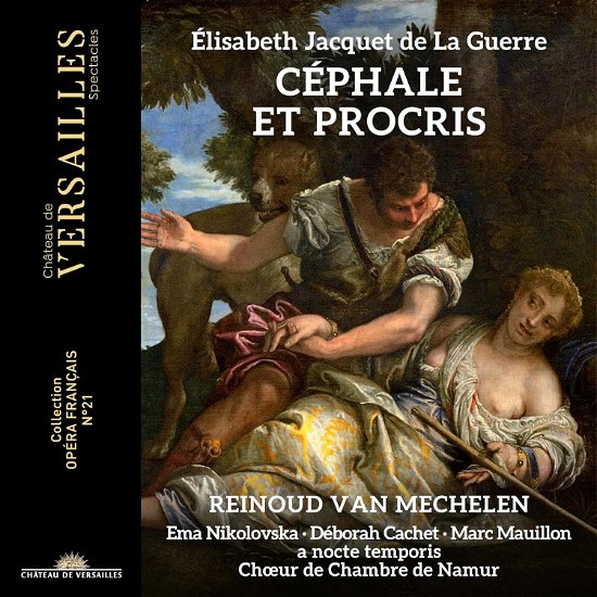 Cover for Reinoud Van Mechelen / Ema Nikolovska / Deborah Cachet / Marc Mauillon / a Nocte Temporis / Choeur De Chambre De Namur · Elisabeth Jacquet De La Guerre: Cephale Et Procris (CD) (2024)