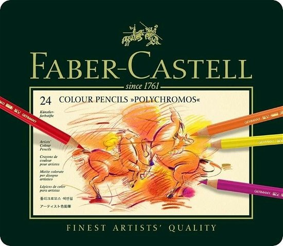Polychromos X 24 Colores - Faber Castell Argentina - Inne - FABE - 4005401100249 - 13 grudnia 1901
