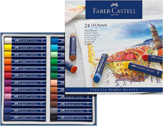 Cover for Faber · Cf24  Oil Pastels  Col. Ass (MERCH) (2023)