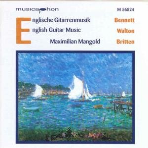 Cover for Bennett / Walton / Britten / Mangold · English Guitar Music: Impromptus / Sonata (CD) (2000)