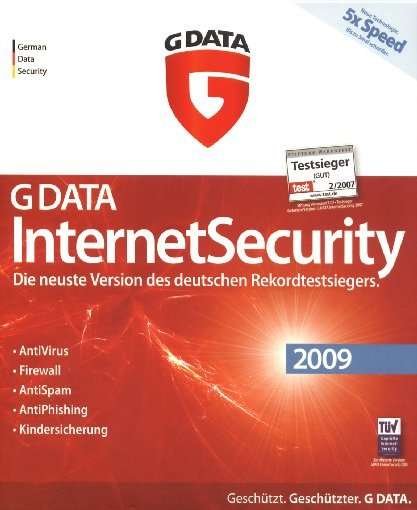 Gdata Internetsecurity 2009 - Pc - Outro -  - 4018931029249 - 5 de setembro de 2008