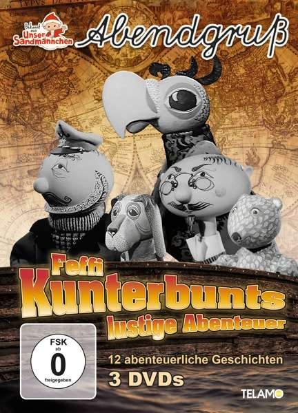 Cover for UNSER SANDMÄNNCHEN-ABENDGRUß · Feffi Kunterbunts Lustige Abenteuer (DVD) (2021)